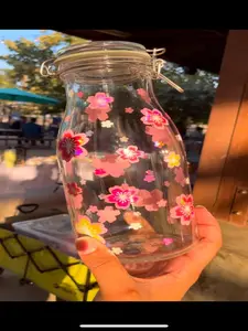 Custom Bottle Jar | Customizable | Maximalist Home Decor | Food Storage | Home Organization | Custom Housewarming Gifts | Juice & Milk Jugs