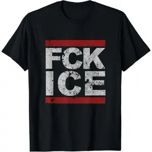 Fck Ice Distressed T-Shirt |   Unisex Cotton T-Shirt |   Gift Tee