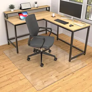 Office Chair Mat for Hard  Floors, 36 x 48 inches Clear Floor Mat for for Rolling Chairs, Heavy Duty /Tile Floor Protectors for Home Office, Anti-Slip, Easy to Clean