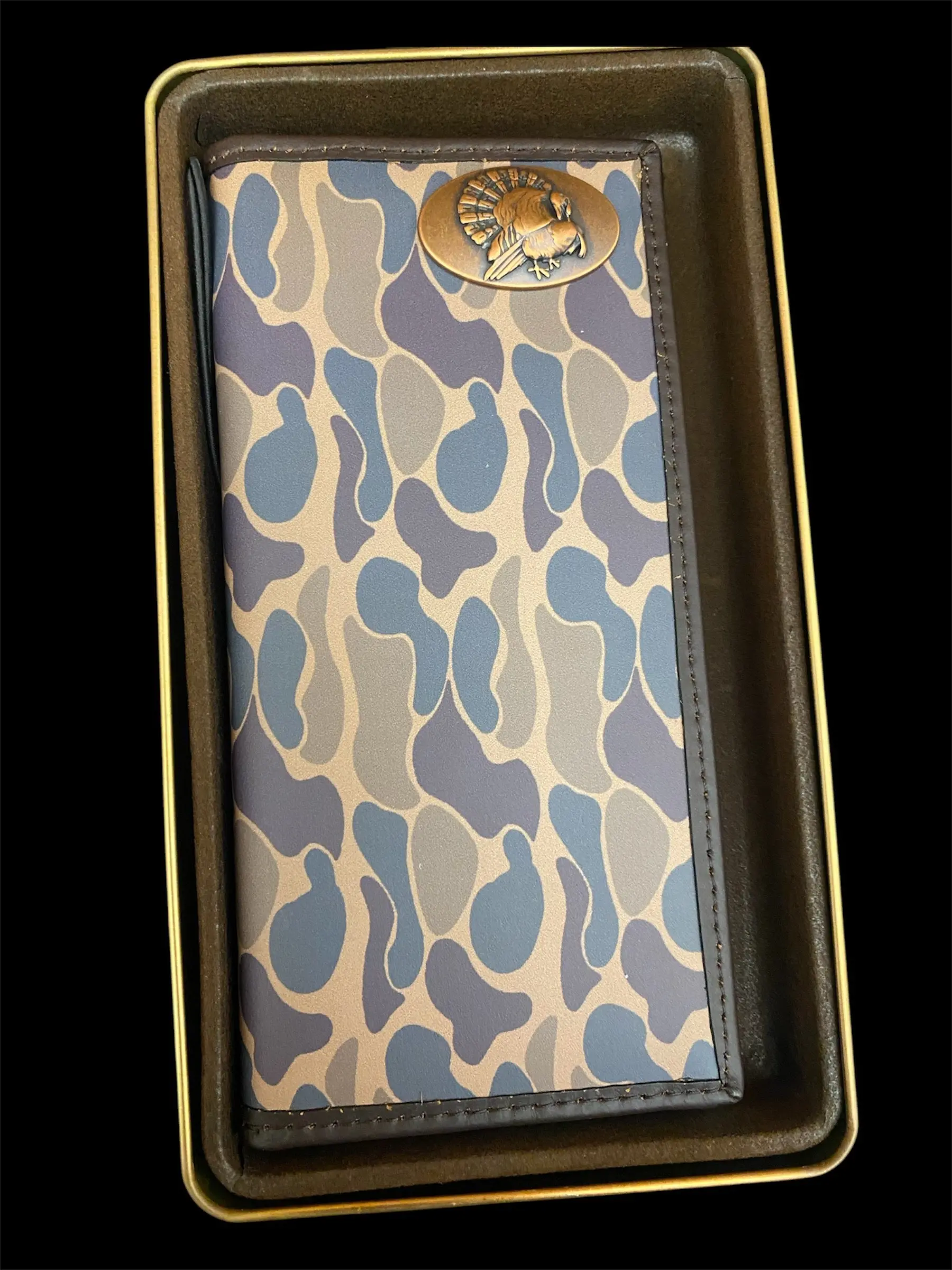 Zep-Pro Old School Camo Checkbook Wallet