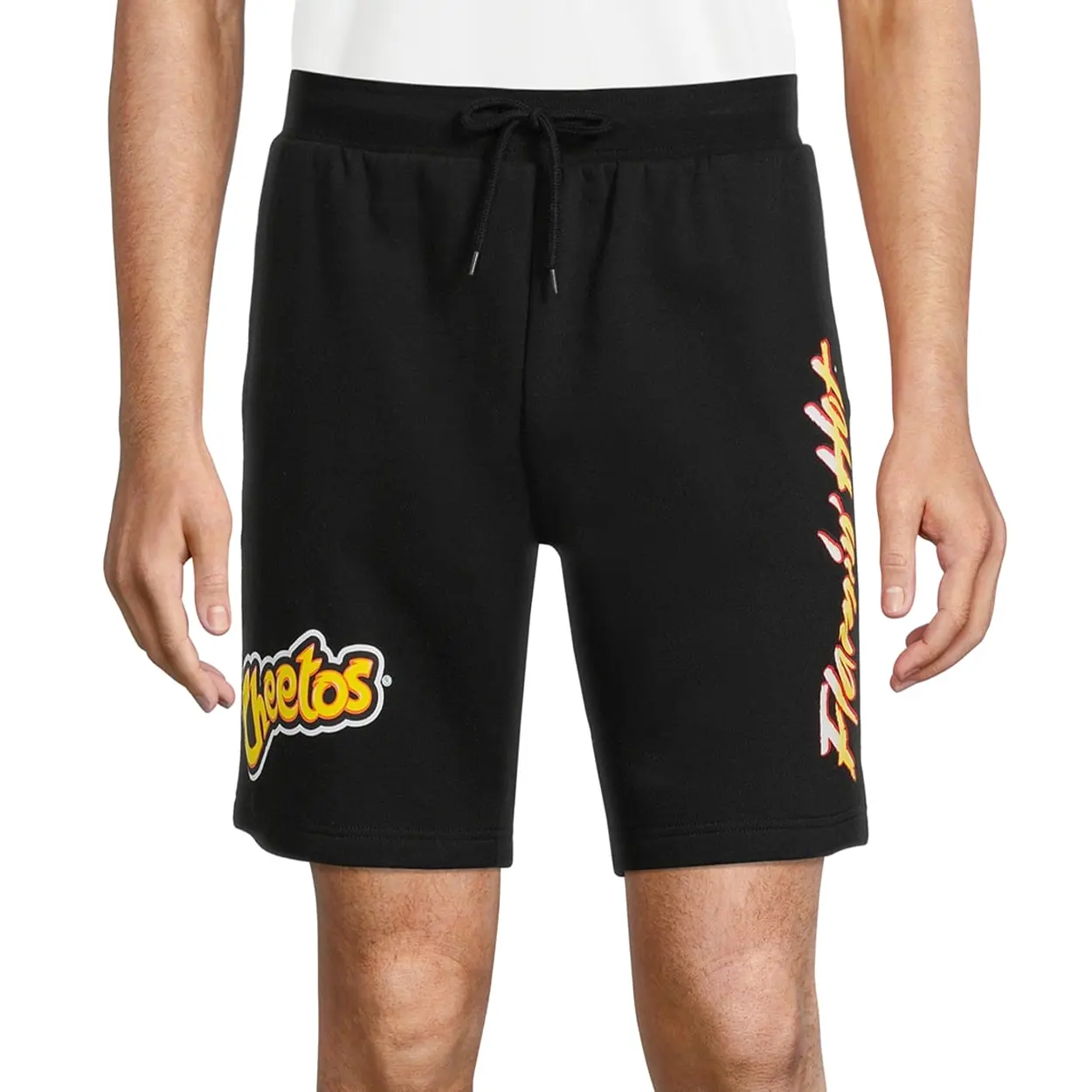 Cheetos Flamin' Hot Men's Logo Design Adult Casual Lounge Shorts