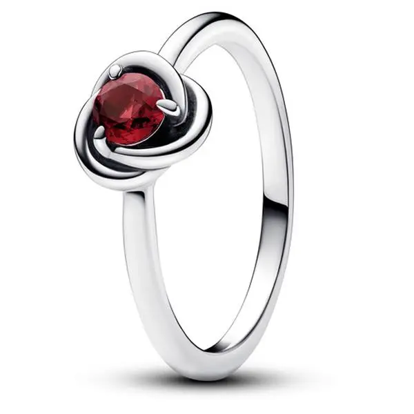 Pandora July Birthstone Eternity Circle Ring 192993C07-56