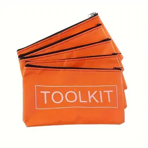 1pc/5pcs Tool Storage Bag, Tool Bag, Tool Bag Organizer, Waterproof Oxford Cloth Tool Bag, Hardware Tool Bag, Tool Organizing Bag, Tool Pouch