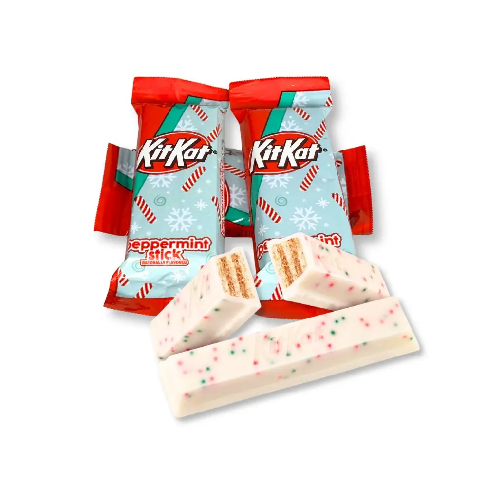 KitKat Peppermint Stick Flavored Wafer Candy Bars – Snack Size – Bulk Value Bag