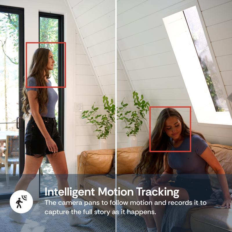 Luna Light Bulb Security Cam -2K 2.4GHz/5GHz WiFi, Indoor Outdoor Surveillance Monitoring Camera for Home, 360° Pan/Tilt, Color Night Vision, Built-In LED & Spotlight, Easy Installation (2025 Upgrade)