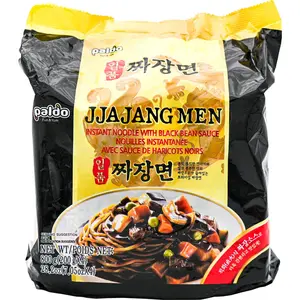 Paldo Instant Noodles 9 Flavors – Jjajang / Soy Ramen / Jjajang Men / Seafood Soup / Rabokki / Premium Gomtang  / Gomtang / Bul Jjamppong / Spicy Bibim Men Chewy Beef