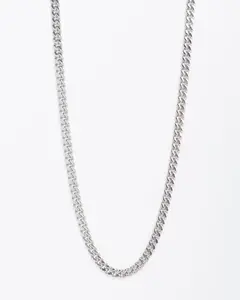 Cuban Chain, Silver (4mm)