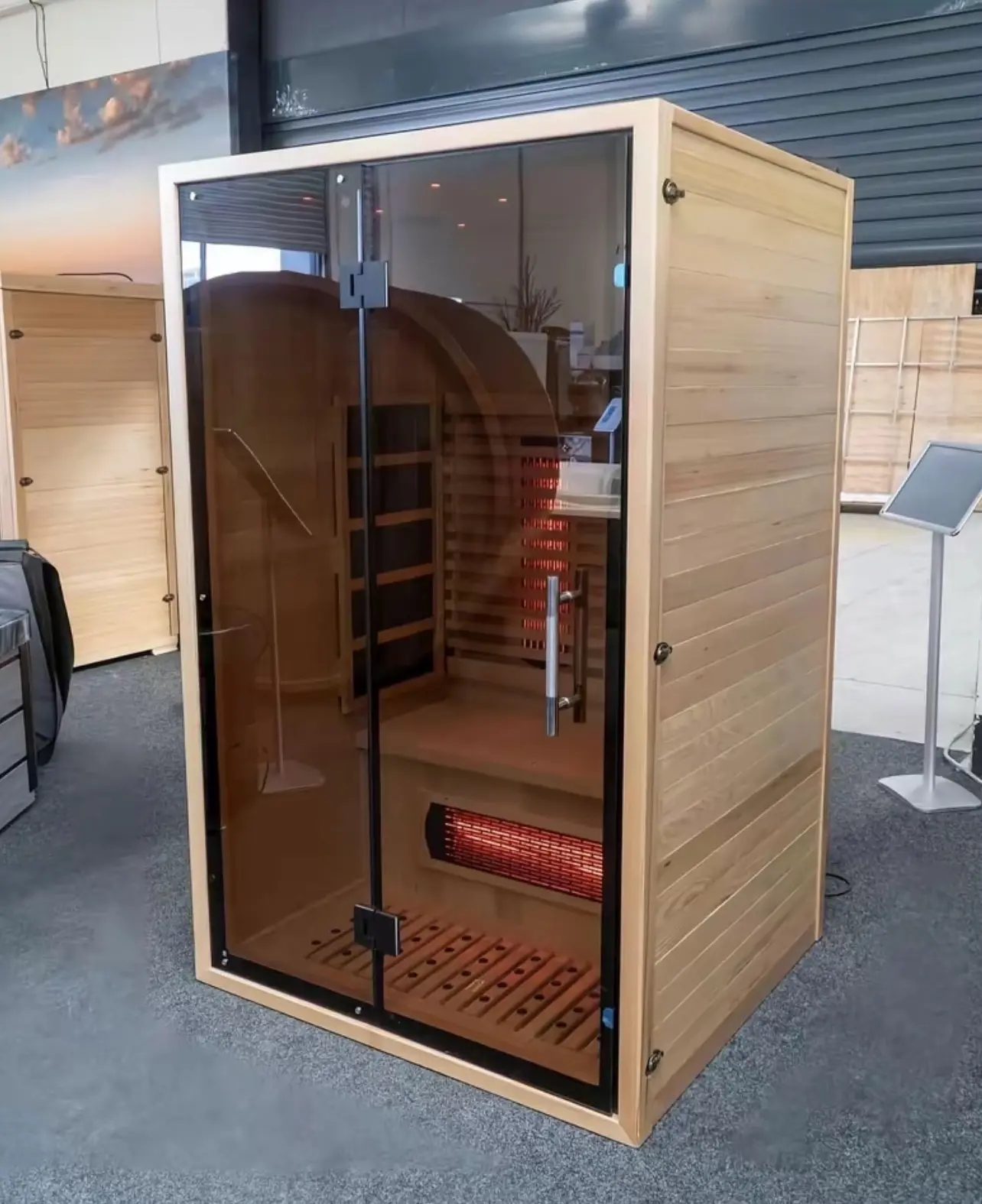 New Bellagio infra-red saunas