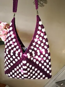 Crochet Granny Square Bag
