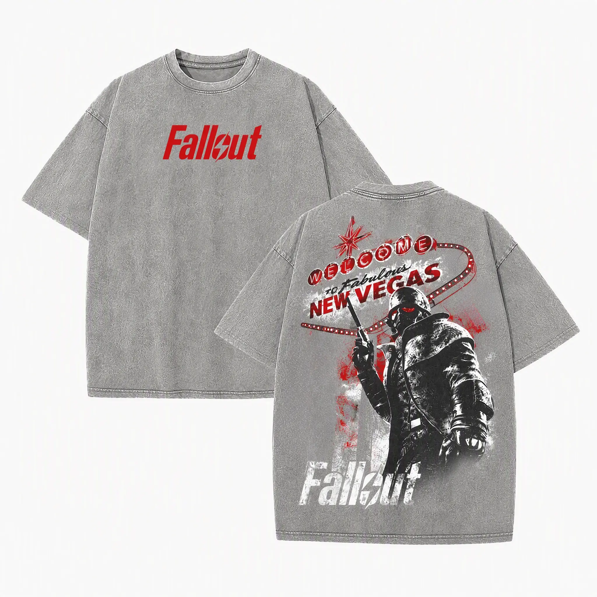 Fallout New Vegas T-Shirt, Hoodie & Sweatshirt, Post-Apocalyptic RPG Game Apparel, Mojave Wasteland Ranger Graphic Clothing, Retro Gamer Streetwear, Vault Survivor Fan Gift, Unisex Heavy Cotton Casual Top