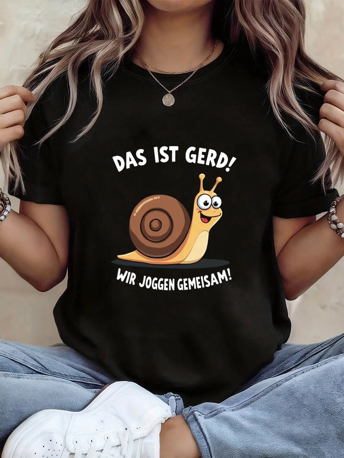 This Is Gerd  We Run Together at Our Own Speed  Le unisex soft cotton short sleeve t shirt, vintage graphic casual tee for men women teens, perfect birthday holiday gift for camping travel gym daily street  wear