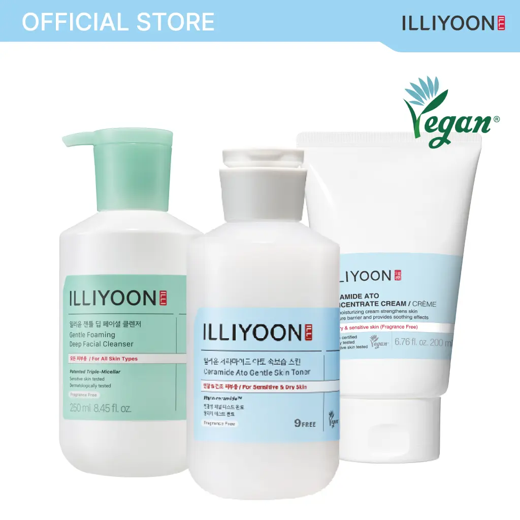 Cream 200ml+Facial Cleanser+Milky Toner