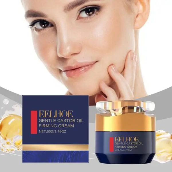 EELHOE Polypeptide Tightening Cream with Collagen, Anti-Aging & Firming Facial Moisturizer for Fine Lines & Wrinkles, For All Skin Types, 1.76 oz, Moisturizing, Hydrate, Concentrated Collagen Cream, Firming Moisturizer