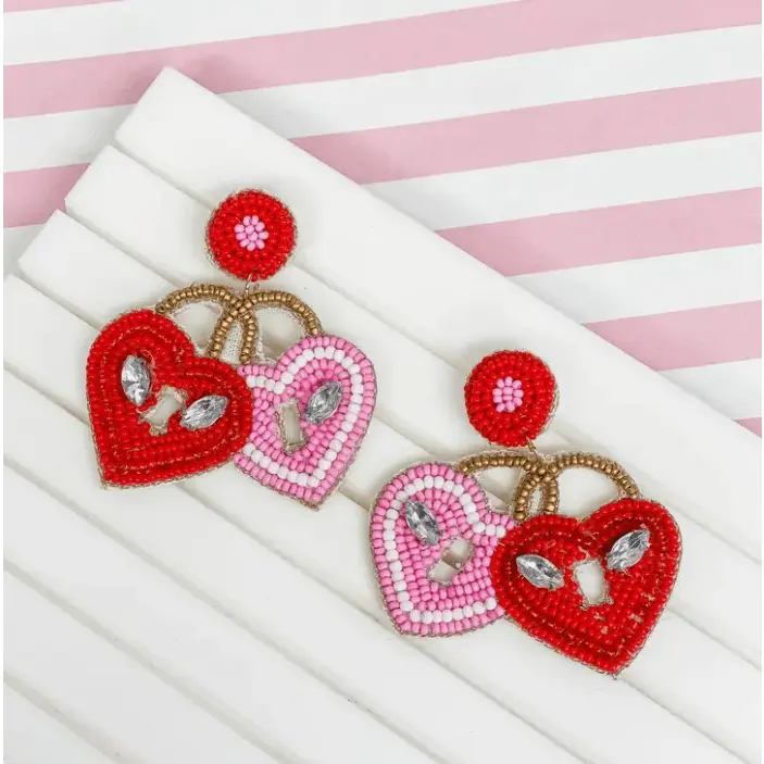 Heart Locket Earrings