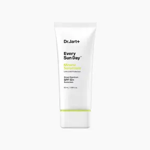 Dr.Jart+ Every Sun Day Mineral Korean Sunscreen SPF 50+ for Face (Zinc Oxide, Sensitive Skin, Matte Finish)