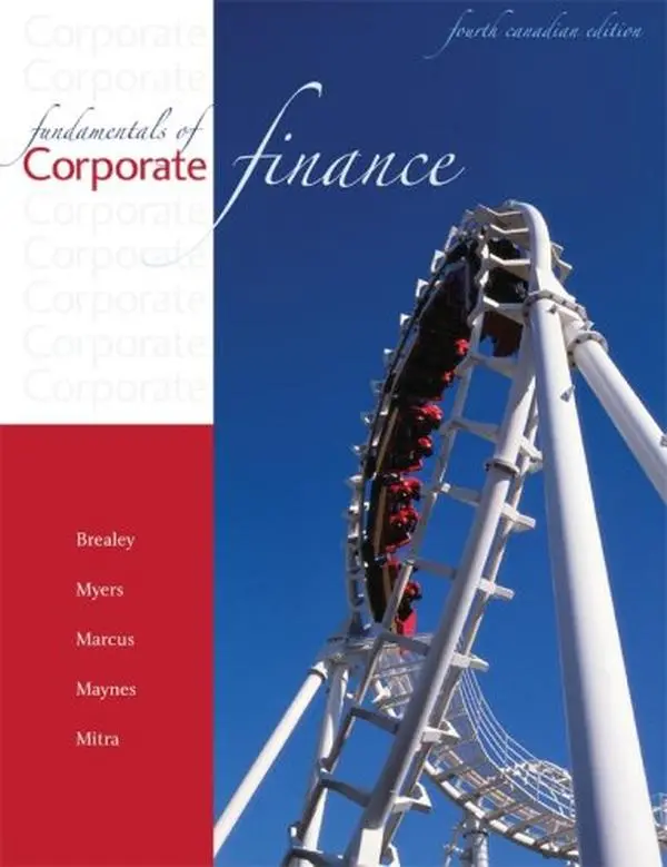 USED Book - Fundamentals of Corporate Finance, 4th Cdn edition by Richard Brealey (Hardcover) - english