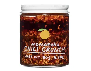 Momofuku Original Chili Crunch Chili Oil  5.30 oz Famous Sauce & Dip Flavor Garlic