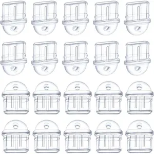 50 count Cell Phone Dust Plug Type C  Port Protector Cover Clear Universal Anti-Dust USB-C Cover Plugs Compatible with Type-C Devices Phones Laptops Accesories Tablets