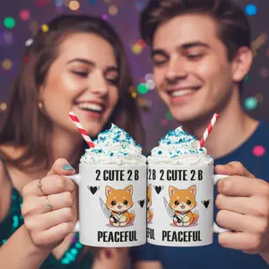 Cute Cat Coffee Mug Coffee Mugs for Cat Lovers