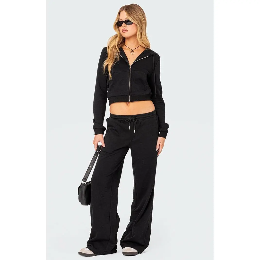 Edikted Women's Annalise Straight Leg Sweatpants