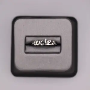 Sterling Silver Rings - Zodiac Fire and Air Signs