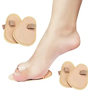 4 Pieces Budin Toe Splint Hammer Toe Support Splint for Toes, Joint Realign Cushion Brace for Claw, Curled, Crooked Toe, Toe Straightener