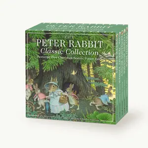 The Peter Rabbit Classic Collection (The Revised Edition): A Board Book Box Set Including Peter Rabbit, Jeremy Fisher, Benjamin Bunny, Two Bad Mice, and Flopsy Bunnies (Beatrix Potter Collection) by Beatrix Potter||Charles Santore [Board Book]