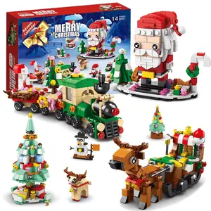 2024 Advent Calendar - 12 Days Building Blocks Surprise Gift Box - Christmas Gifts - Building Blocks Toys - For Ages 8+