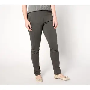 Denim & Co. Signature Petite Black Perfect Flex Jean