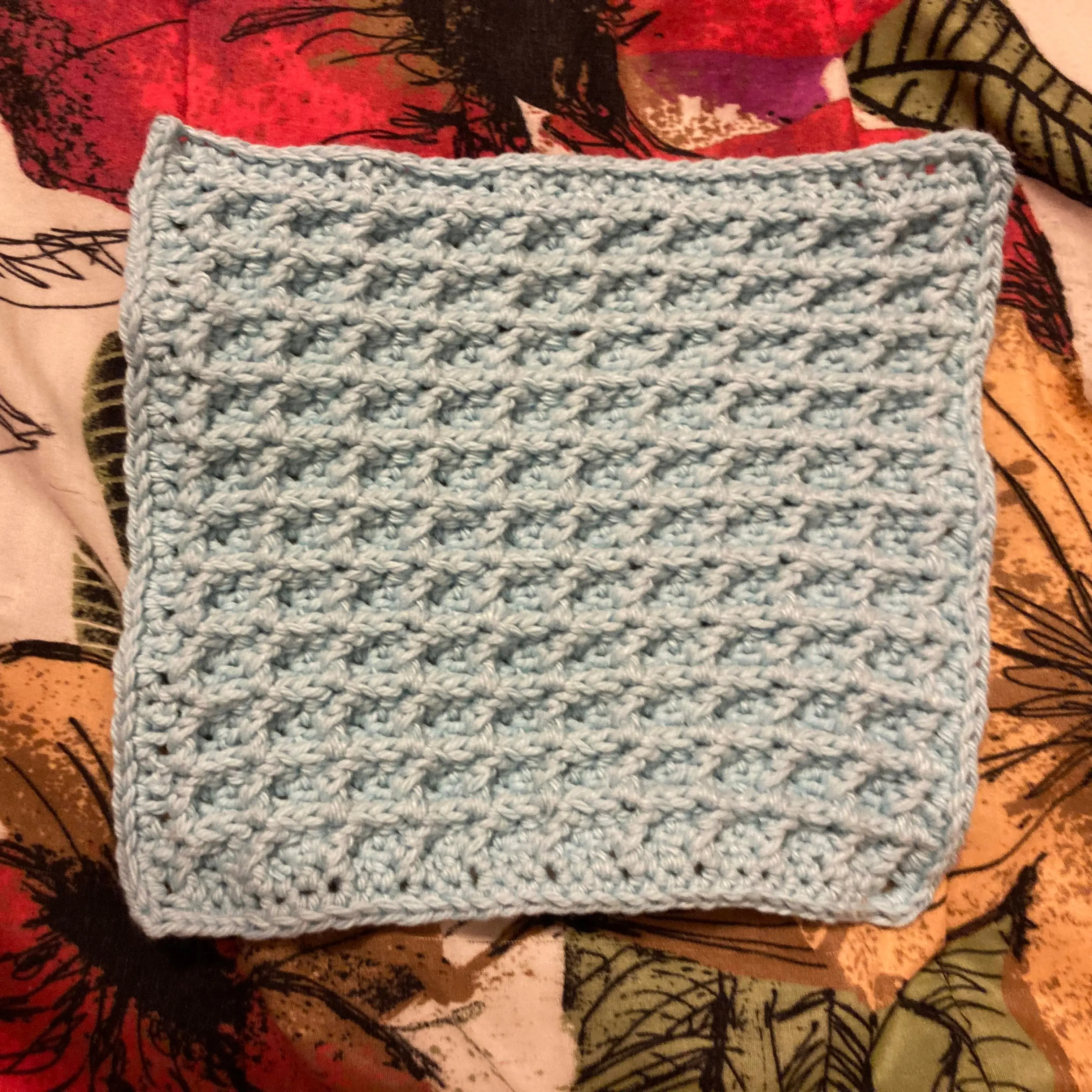Morning Sky Blue Dishcloth
