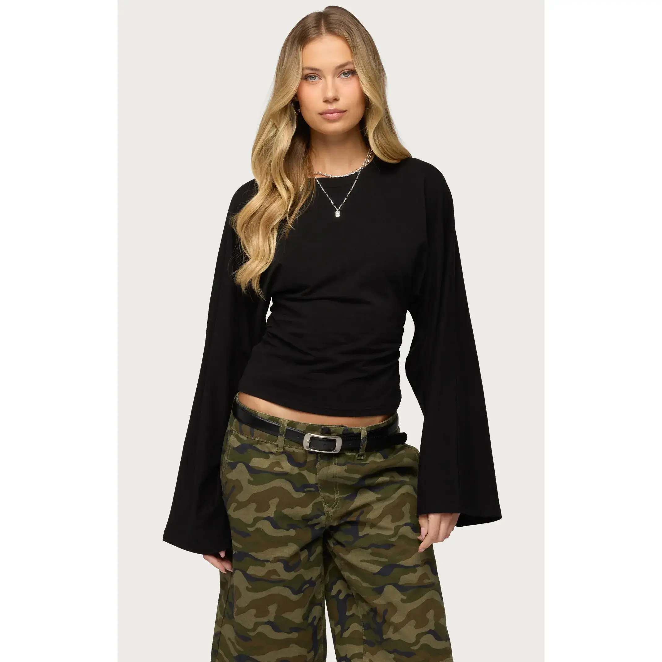 Edikted Women's Charlisa Cinched Waist Top