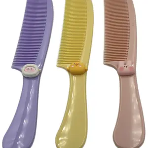 High quality plastic comb pink color