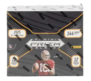 2025 Panini Prizm Black Football Hobby Box