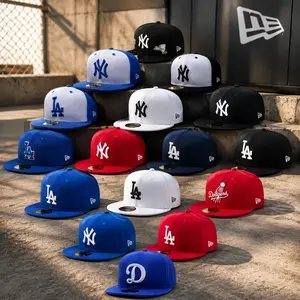 New Era 59FIFTY MLB Fitted Cap | Yankees Dodgers Red Sox Baseball Hat | Premium Streetwear Snapback Collection 2026