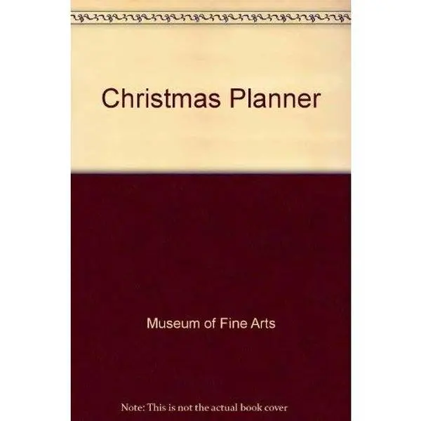 Used Christmas Planner & Organizer Calendar by Museum Of Fine Arts Boston, Hardcover