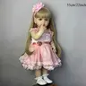 55cm (22in) Lifelike Full Body Silicone Reborn Baby Doll - Soft Dolls, Gorgeous Princess Newborn Bebe Toddler Girl Toy, Little Gifts for Girls, Ideal for Christmas (1 Target Scenario Included)