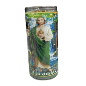 Saint Jude 14-Day Prepared Candle Green color – Difficult Cases