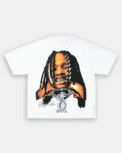 King Von Graphic Tee T-shirt Unisex Cotton Crewneck Casual