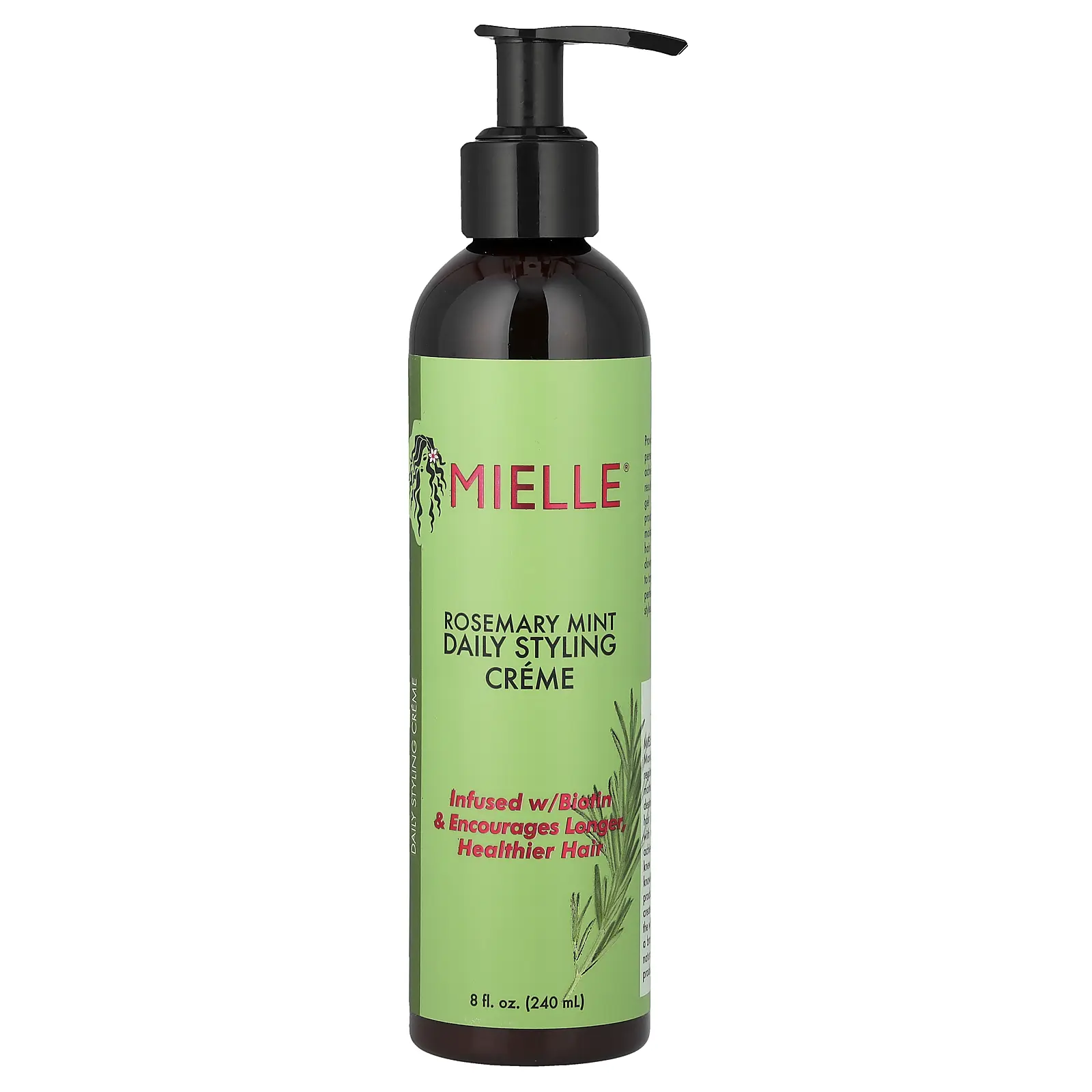 Mielle Daily Styling Creme, Rosemary Mint, 8 fl oz (240 ml)
