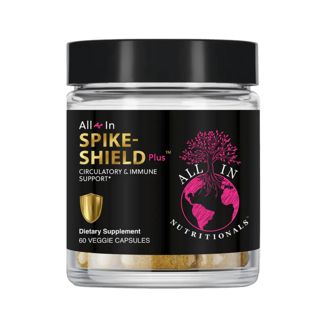 All-In Nutritionals Spike Shield Plus - Comprehensive Proteolytic Enzyme & Circulatory Support Supplement