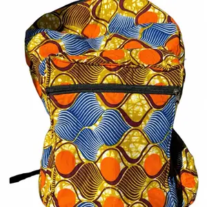 African print Backpack