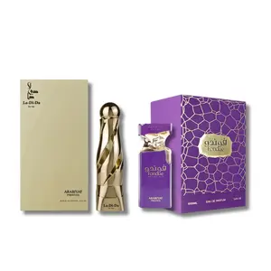 Mother's Day Set Arabiyat La Di Da & Fondue Velvet Dip Eau De Parfum 3.4FL.OZ Soft Elegant Fragrance Perfume Fragrance Long Lasting Scent