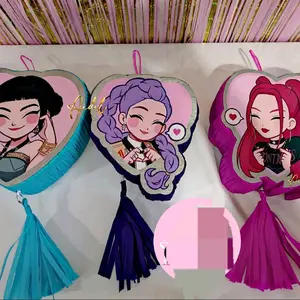 mini piñata 12x12 loaded with 50 mix mexican candies , great for a gift , cravings , room ornament