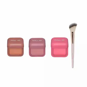 Peptide Bounce Blush Trio with Brush
