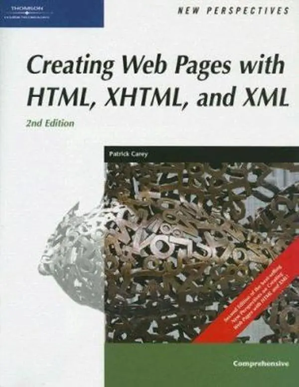 USED Book - New Perspectives on Creating Web Pages with HTML, XHTML, and XML, Comprehensive (New Perspectives Series) by Patrick Carey (Paperback) - english
