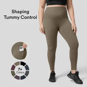 Halara UltraSculpt High Waisted Tummy Control Pocket Shaping Training Plus Size Leggings  #TikTokShopHolidayHaul