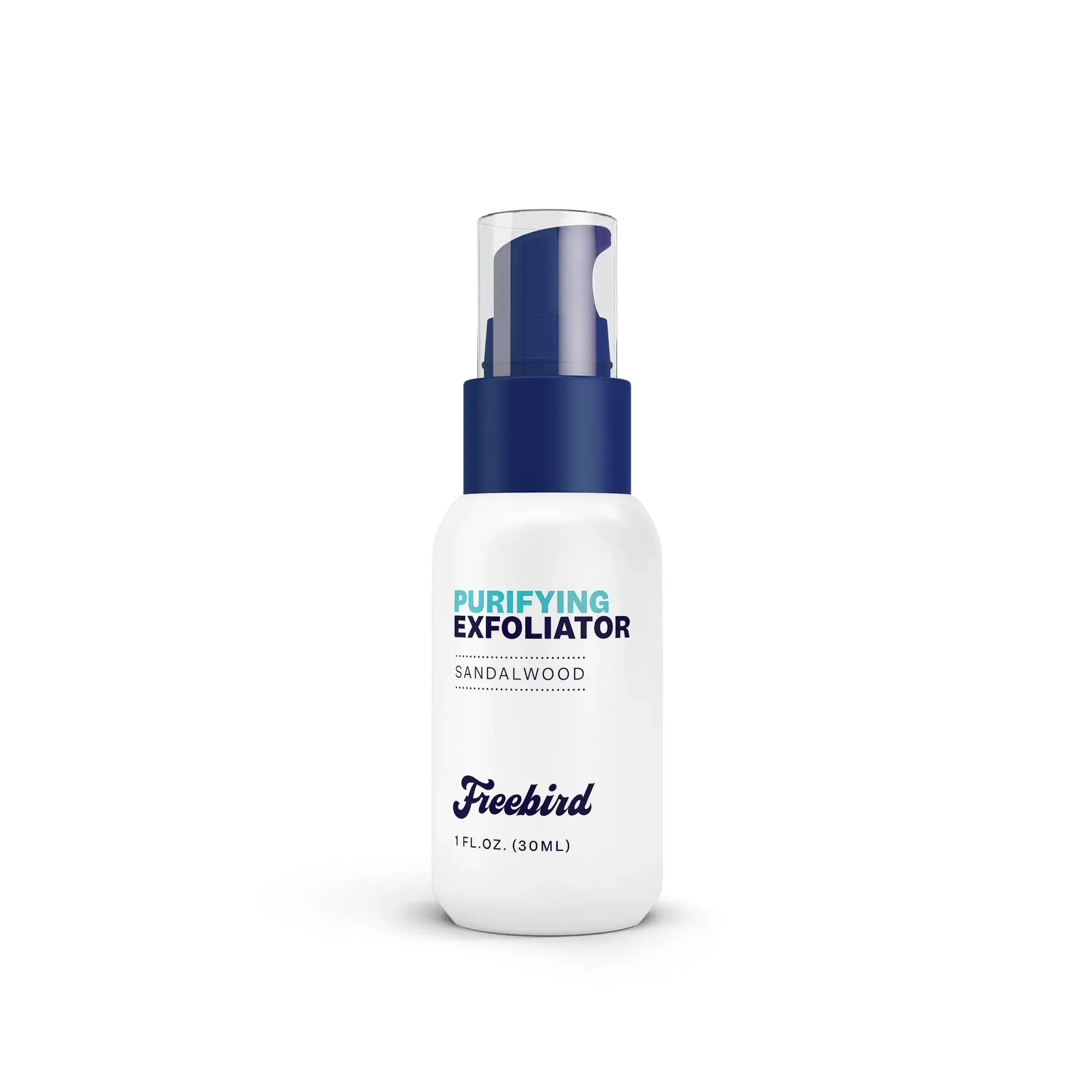 FREEBIRD Purifying Scalp Exfoliator - Sandalwood Scented - 1 FL OZ - Gently Exfoliates & Promotes Healthy Skin - For Scalp, Face, & Body Care - US Brand - Haircare