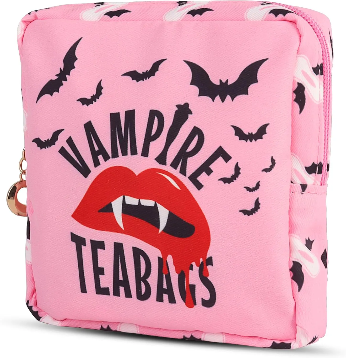 Vampire Teabag Teen Pad & Tampon Organizer for Purse Travel Backpack Beauty - BRAND NEW