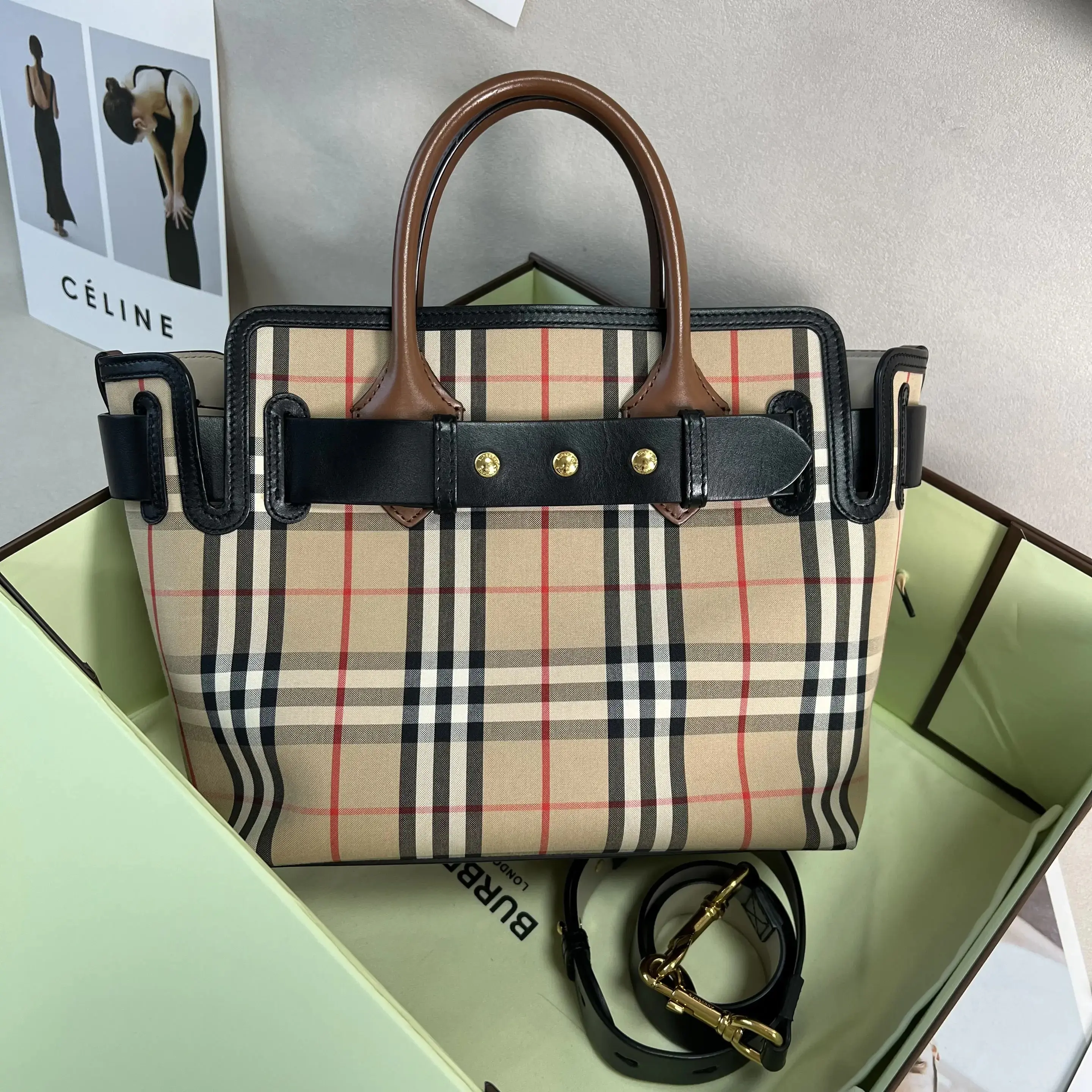 Pre-owned BURBERRY The Belt Handbag 0804KI/C8351300273