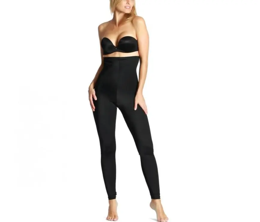 INSTANT FIGURE Tummy Control Shapewear Leggings WP40221 – High-Waist Compression Pants for Women, Slimming Sculpt Leggings with 4-Way Stretch, Seamless Tummy & Thigh Shaping, All-Day Comfort, Made in USA